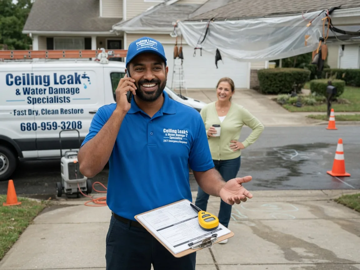 Ceiling Leak Cleanup Kenilworth, UT FAQs